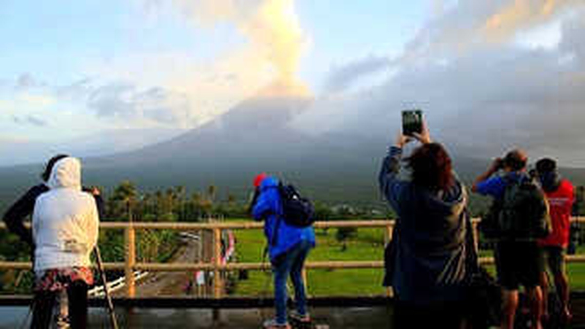 Filipinler: Mayon Yanardağı\'nda Volkanik Hareketlilik
