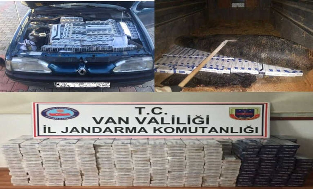 Jandarmadan Kaçak Sigara Operasyonu