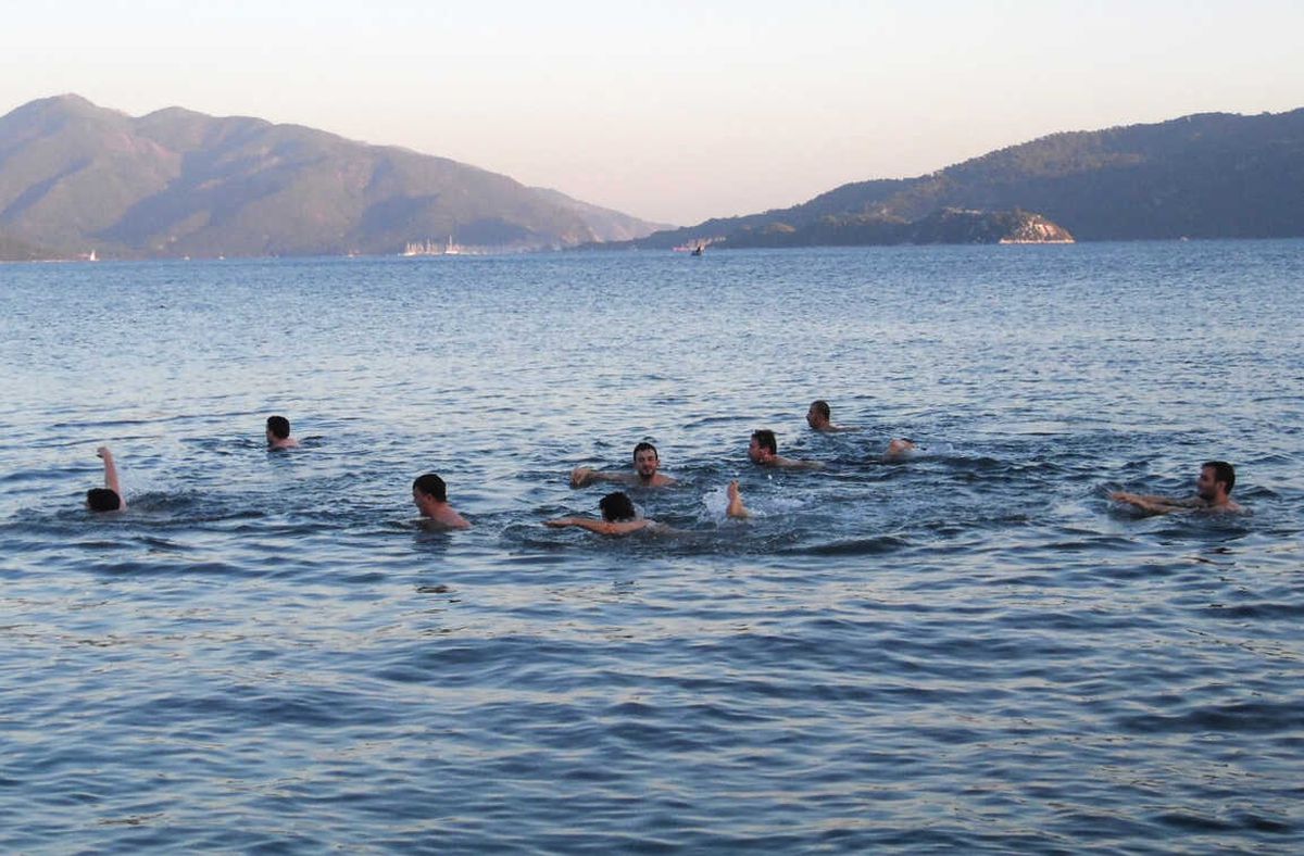 Marmaris\'te Kış Günü Deniz Keyfi!