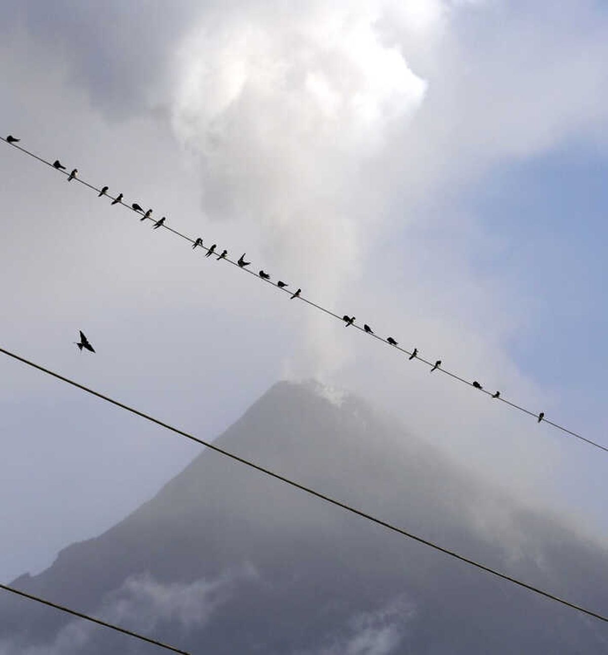 Mayon Yanardağı Yeniden Harekete Geçti