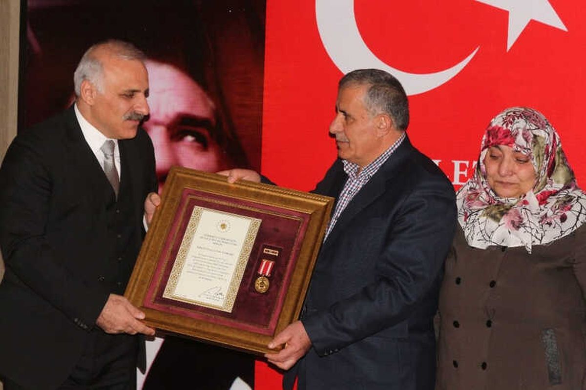 Van\'da \'Devlet Övünç Madalyası ve Beratı\' Töreni