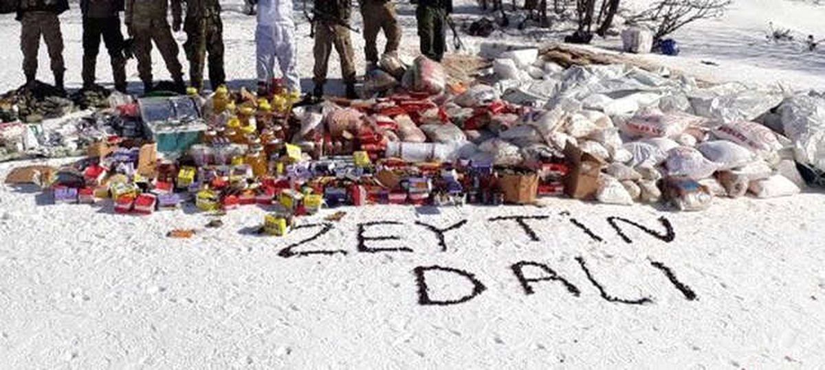 600 Kilo Patlayıcı Ele Geçirildi