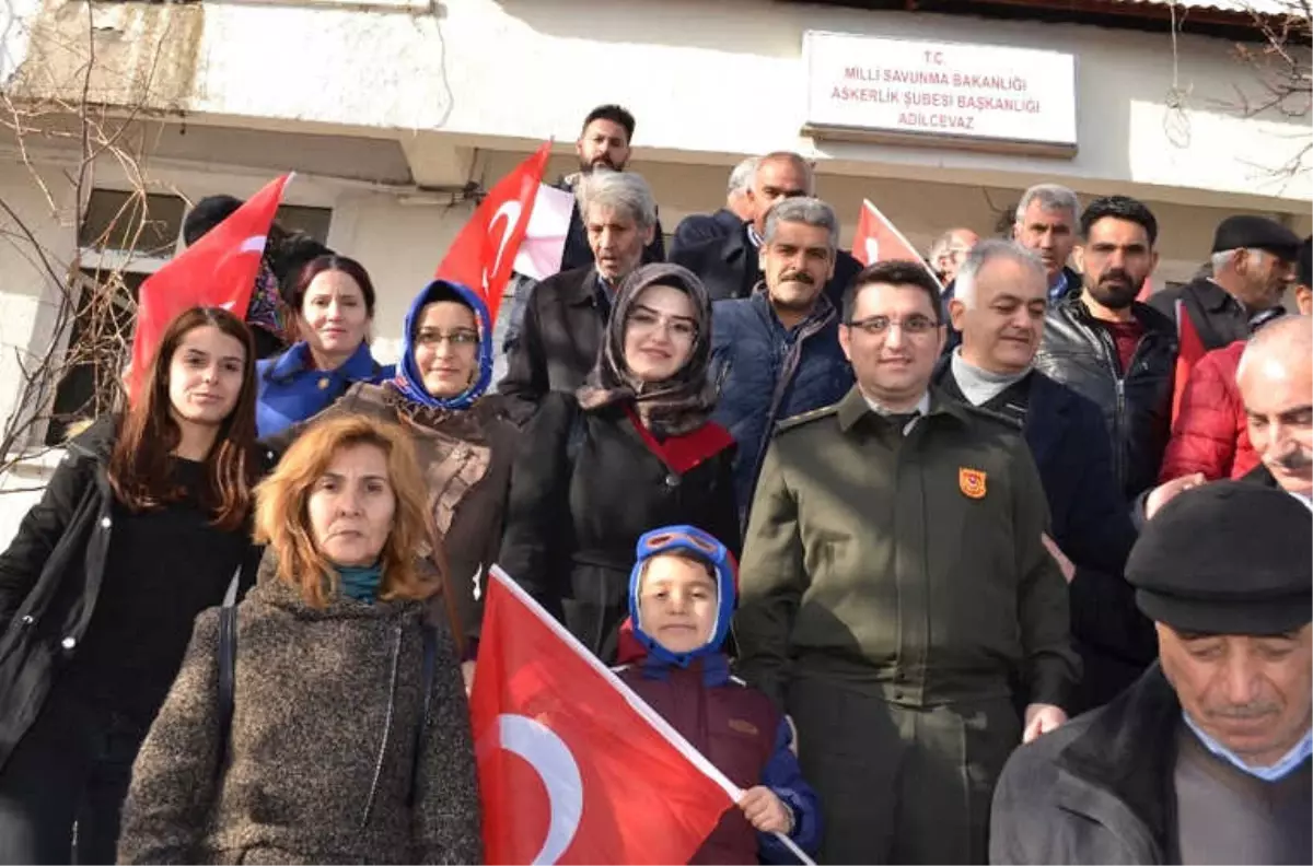 Adilcevaz Halkı Afrin İçin Askerlik Başvurusunda Bulundu