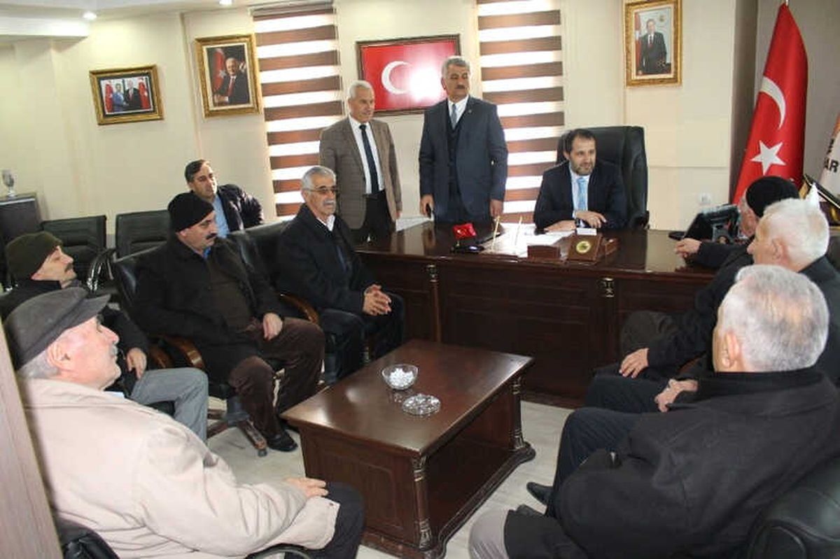 AK Parti İl Başkanı Gür\'e Ziyaretler Devam Ediyor