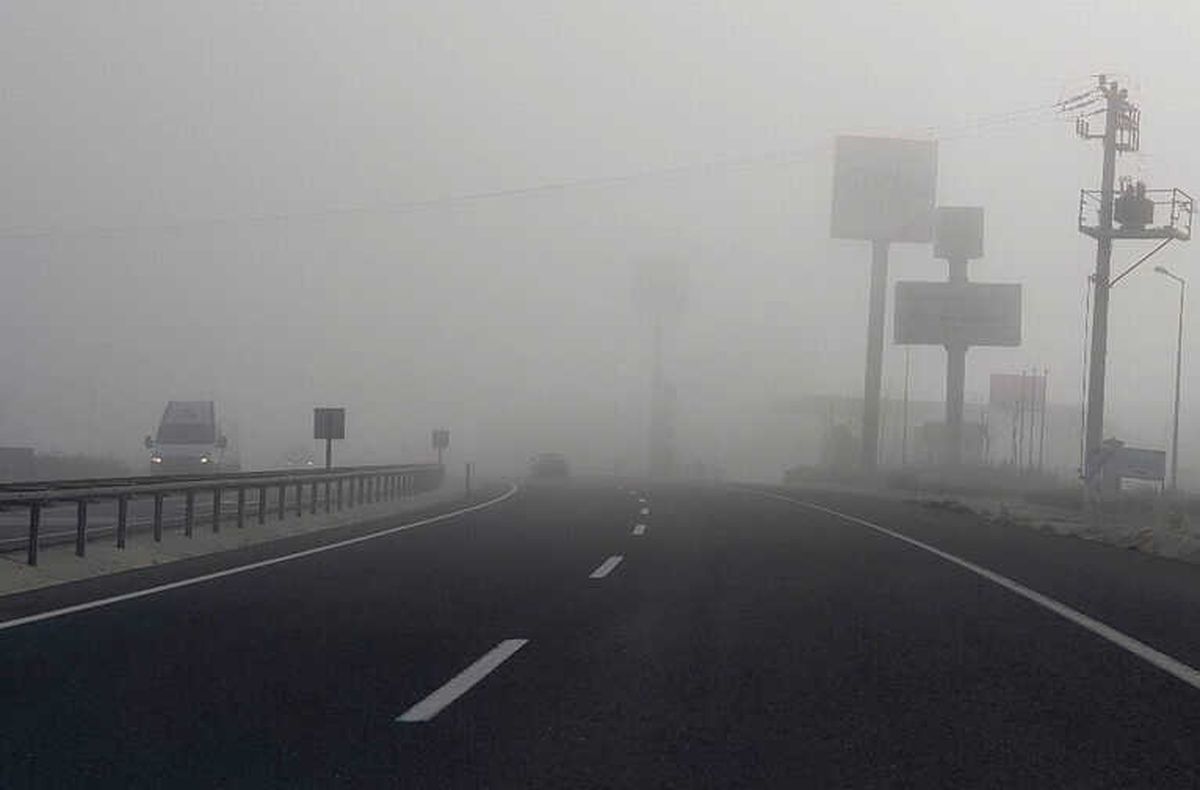 Balıkesir-Çanakkale Kara Yolunda Yoğun Sis