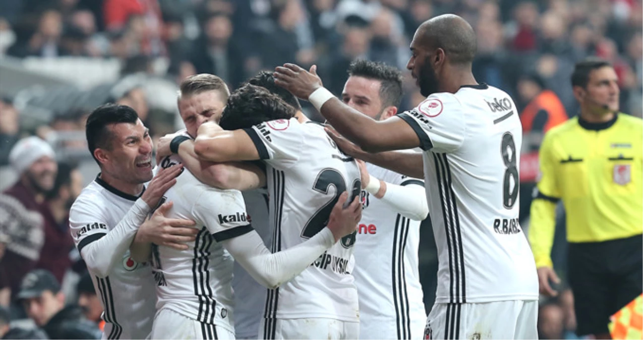 Beşiktaş Ziraat Türkiye Kupasında Gençlerbirliği\'ni 3-1 Yendi