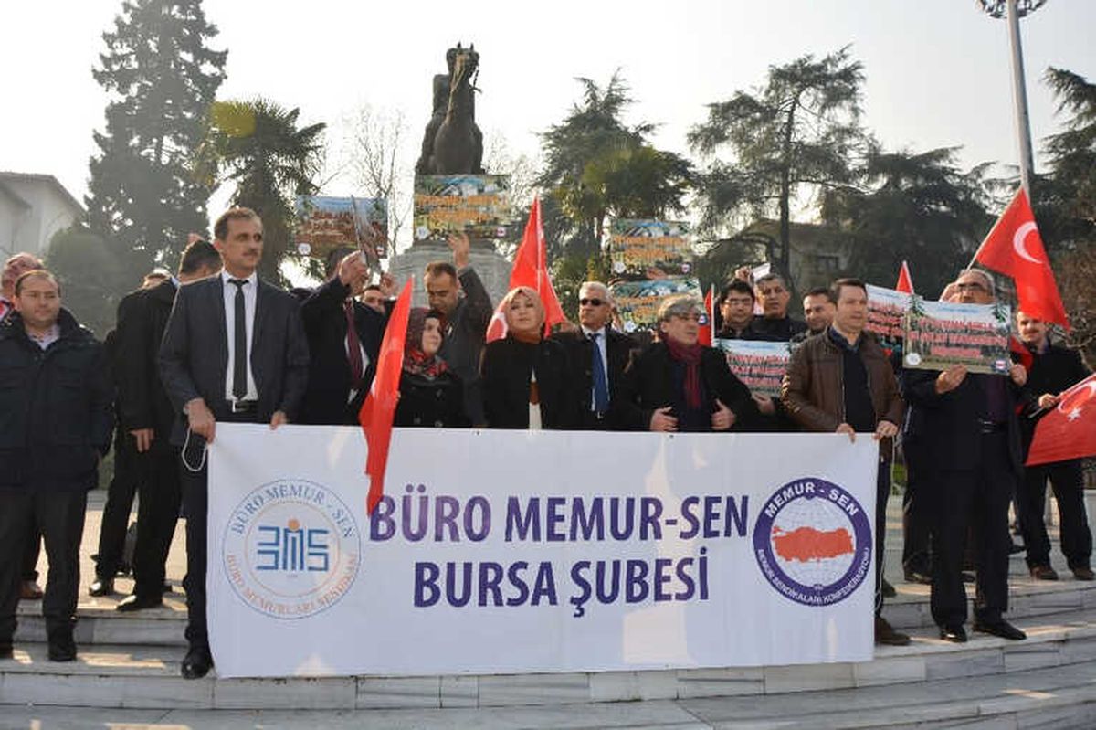 Büro Memur-Sen\'den Afrin Operasyonuna Destek