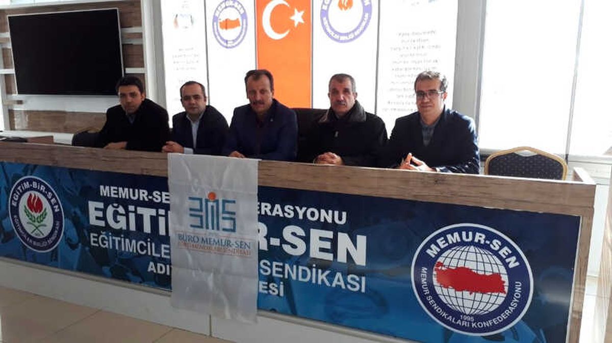 Büro Memur-Sen\'den \'Zeytin Dalı Harekatına\' Destek Açıklaması