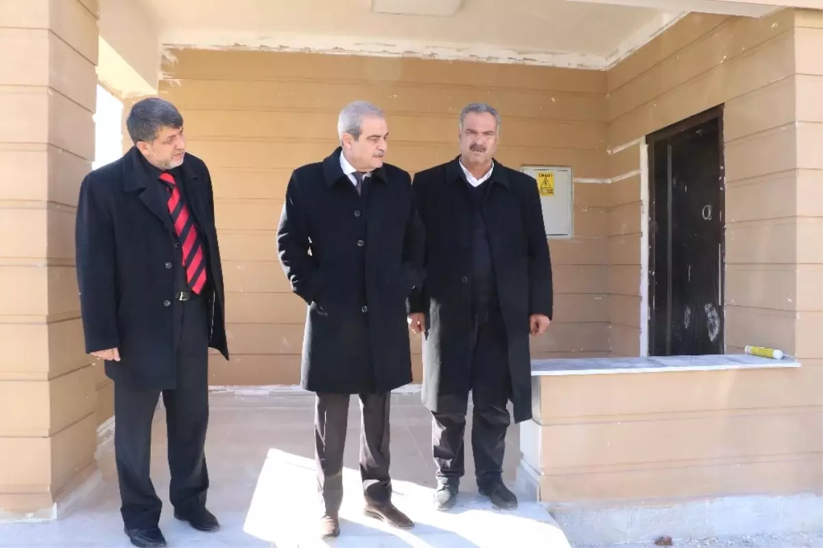 Devteşti Muhtar Evi İnşaatı Devam Ediyor