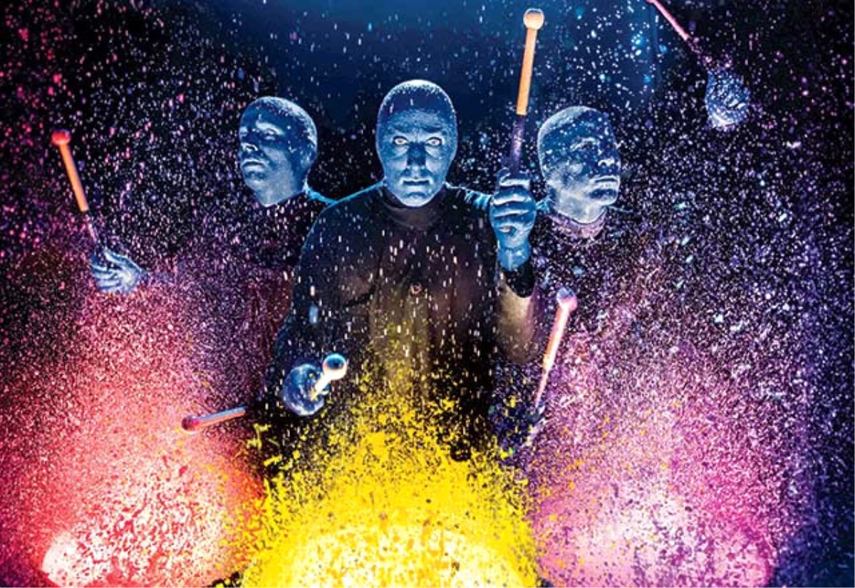 Dünyaca Ünlü Blue Man Group\'u İzlemek İçin 7 Sebep