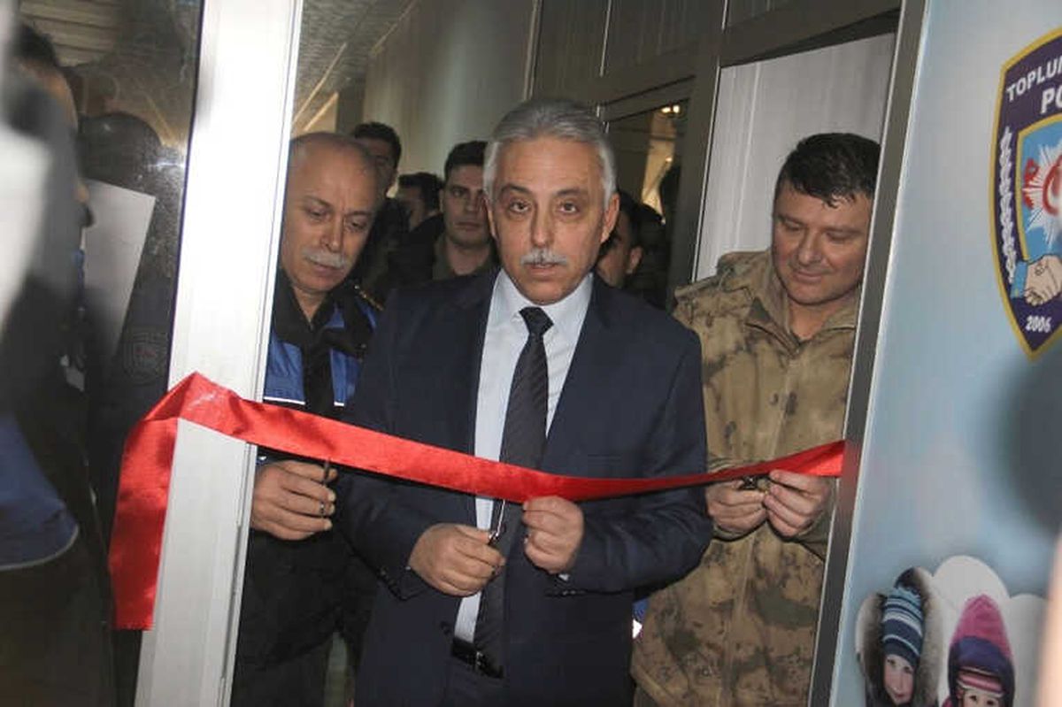 Hakkari\'de "Kanka Polis Mağazası" Açıldı