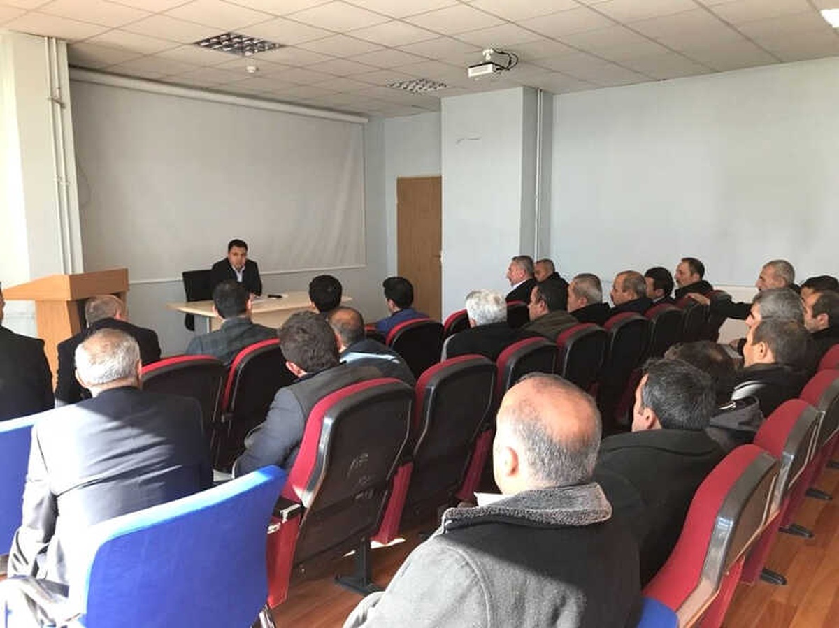 Kaymakam Özcan, Kurum Amirleriyle Bir Araya Geldi