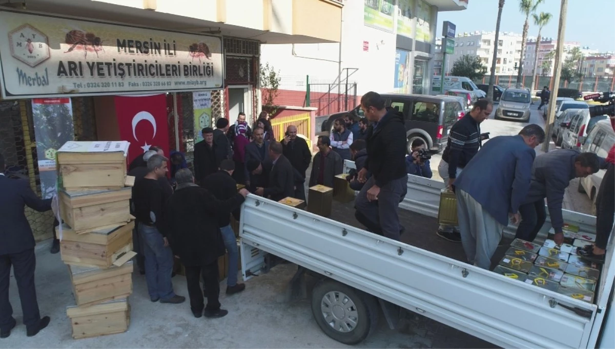 Mersinli Arıcılardan Afrin\'deki Mehmetçiğe Bal Desteği