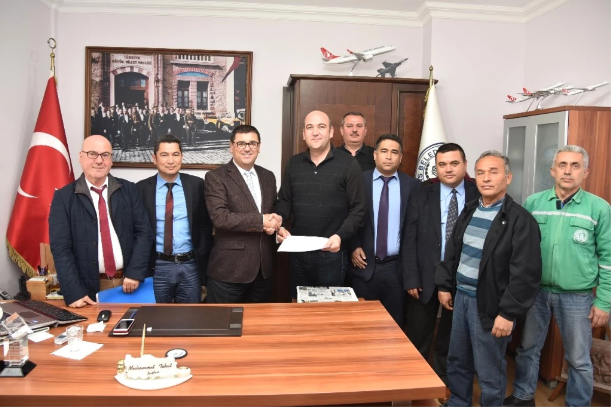 Milas Belediyesi\'nde Toplu İş Sözleşmesi İmzalandı