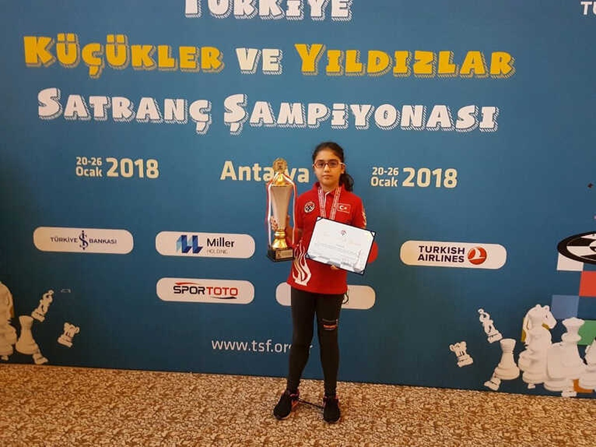 Milli Satranç Sporcusu Türkiye Şampiyonu Oldu