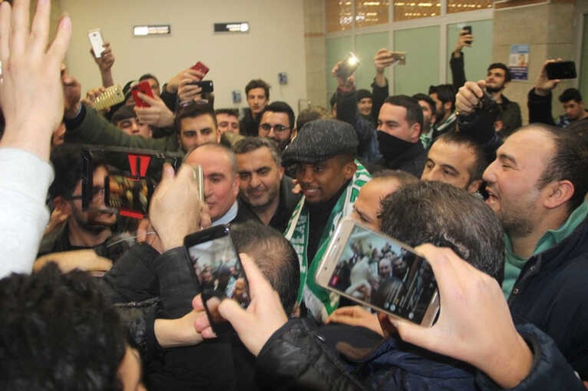 Samuel Eto\'o\'ya Konya\'da Coşkulu Karşılama