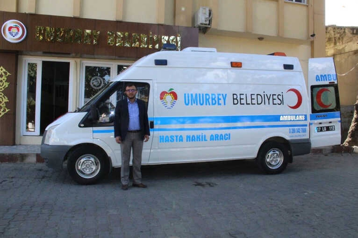 Umurbey Belediyesi Hasta Nakil Ambulansı 15 Ayda 200 Hasta Taşıdı