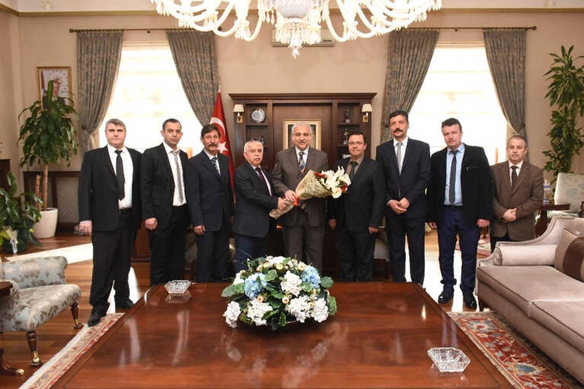 Vali Güvençer, Ayakkabıcılar Odasını Ağırladı