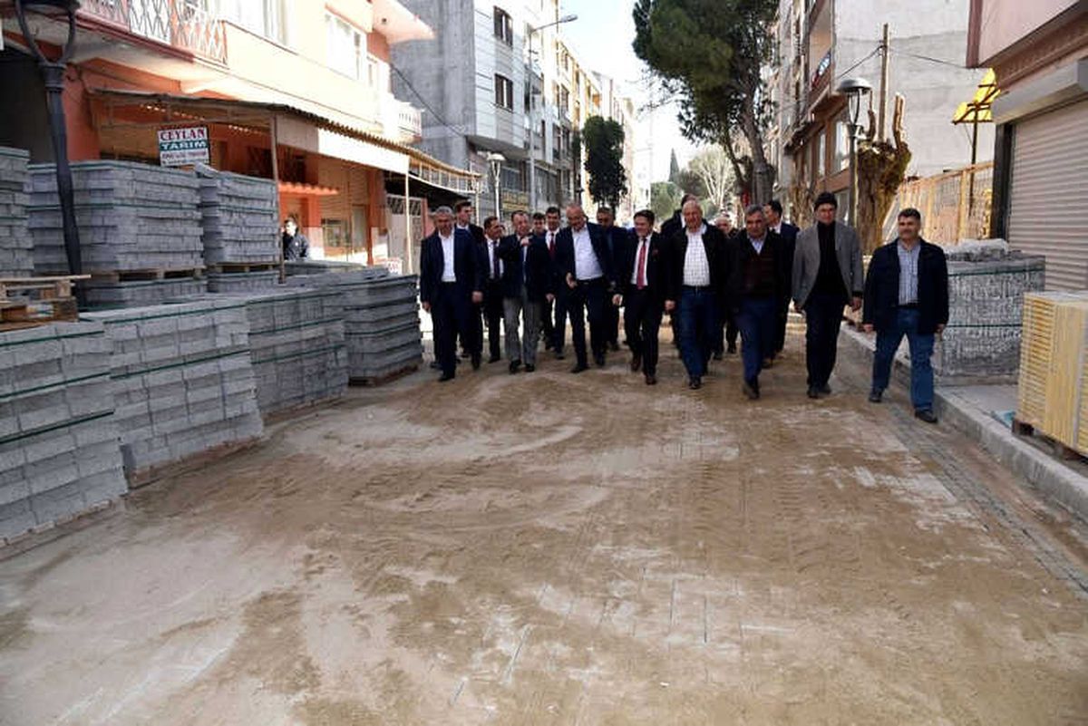Başkan Ergün Çalışmaları Yerinde İnceledi