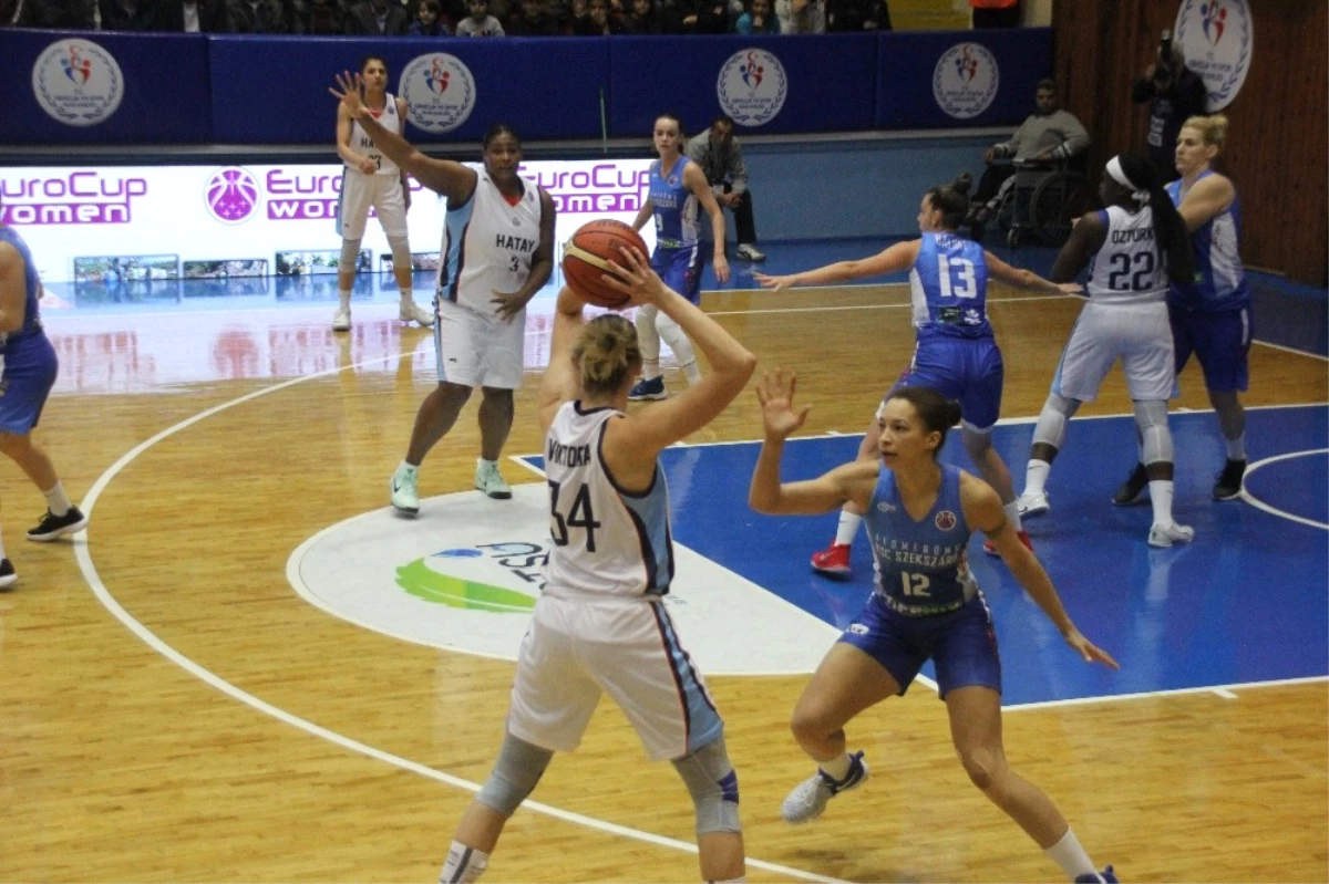 Bilyoner.com Kadınlar Basketbol Süper Ligi: Hatay Bşb: 98 - Ksc Szekszard: 65