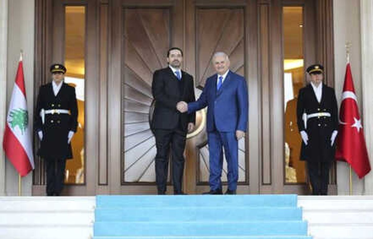 Lübnan Başbakanı Hariri Çankaya Köşkü\'nde