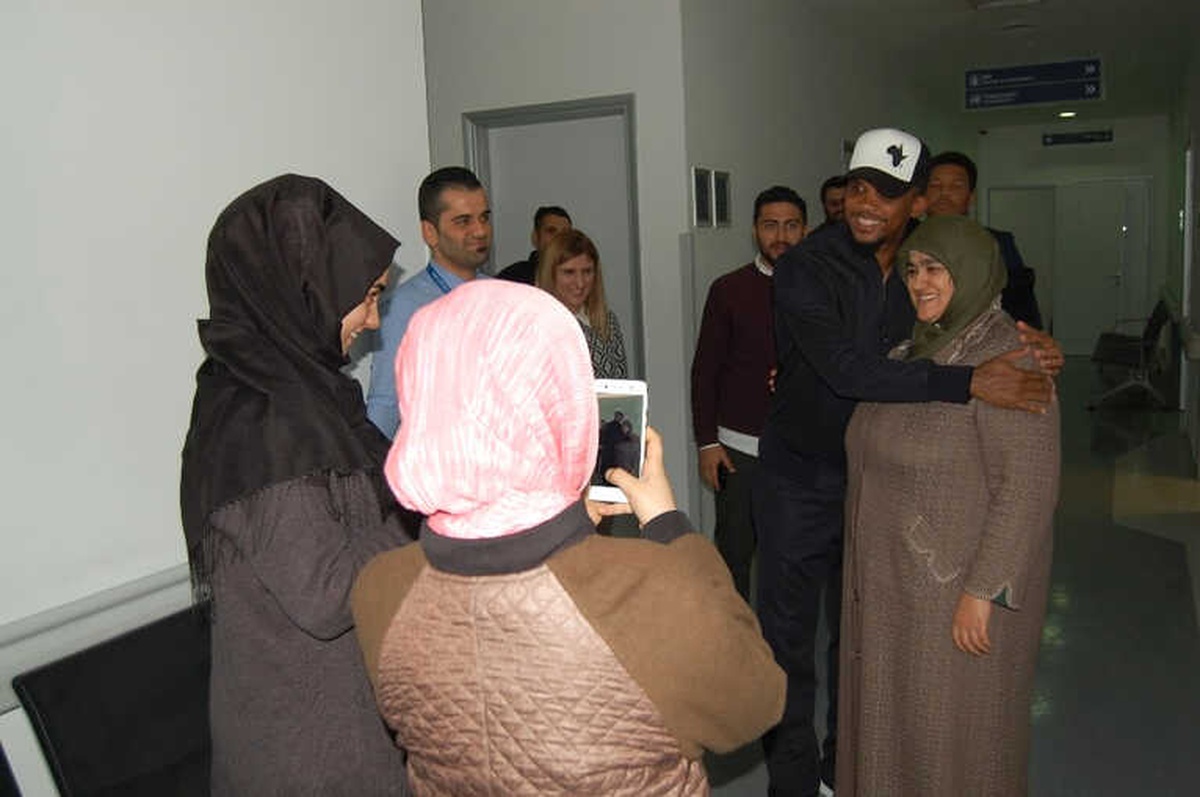 Samuel Eto\'o Sağlık Kontrolünden Geçti