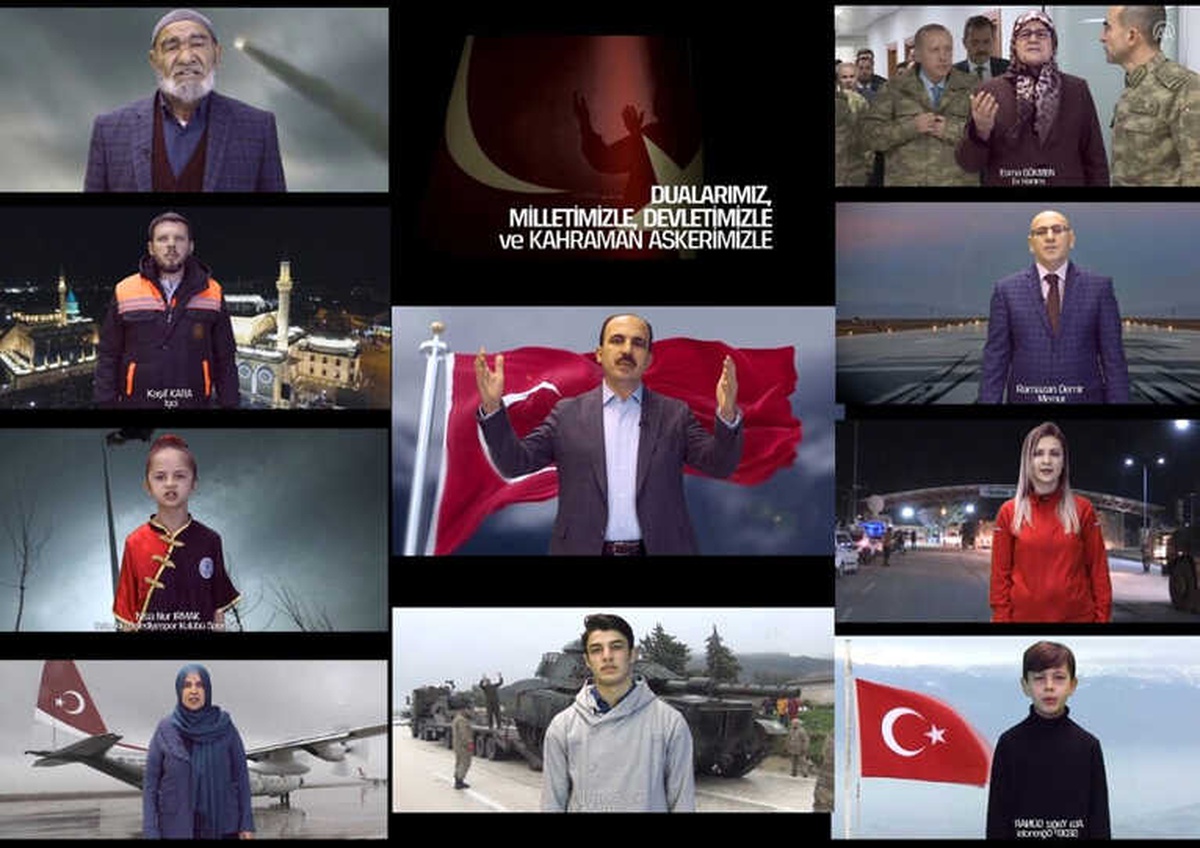 Selçuklu Belediyesinden Mehmetçiğe İstiklal Marşı ile Destek