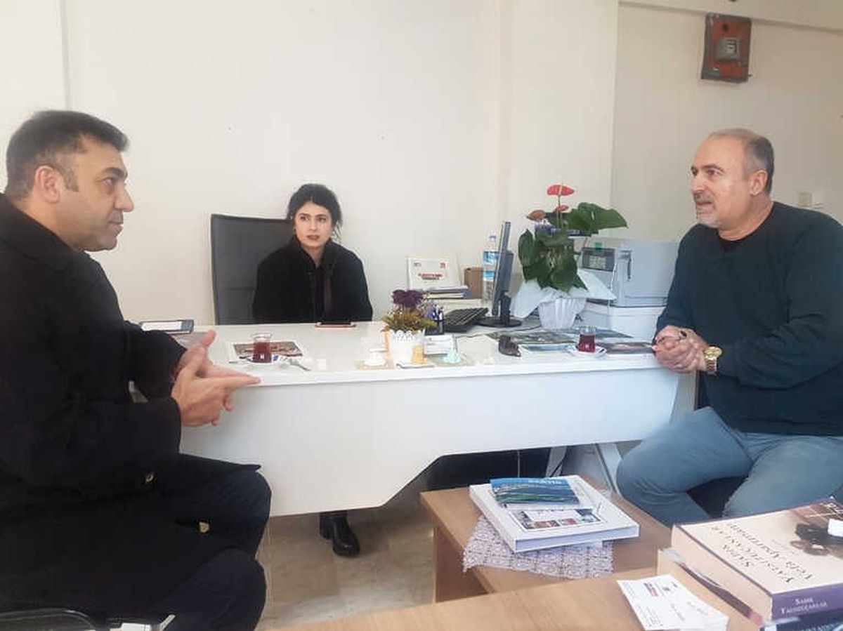 Bartın İl Emniyet Müdürü Ogün Vural, Tekin\'i Ziyaret Etti
