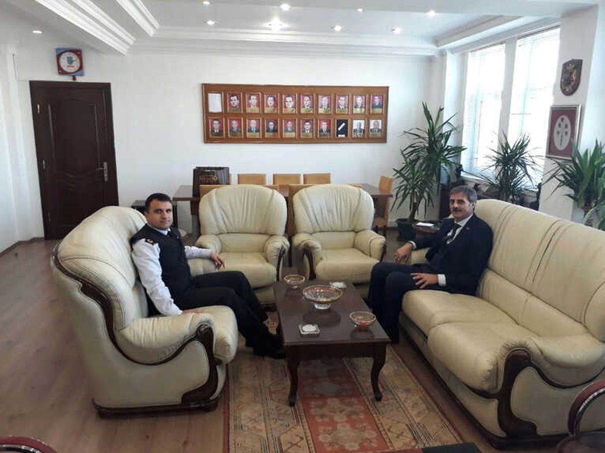 Başkan Alemdar İl Jandarma Komutanı Yiğit\'i Ziyaret Etti