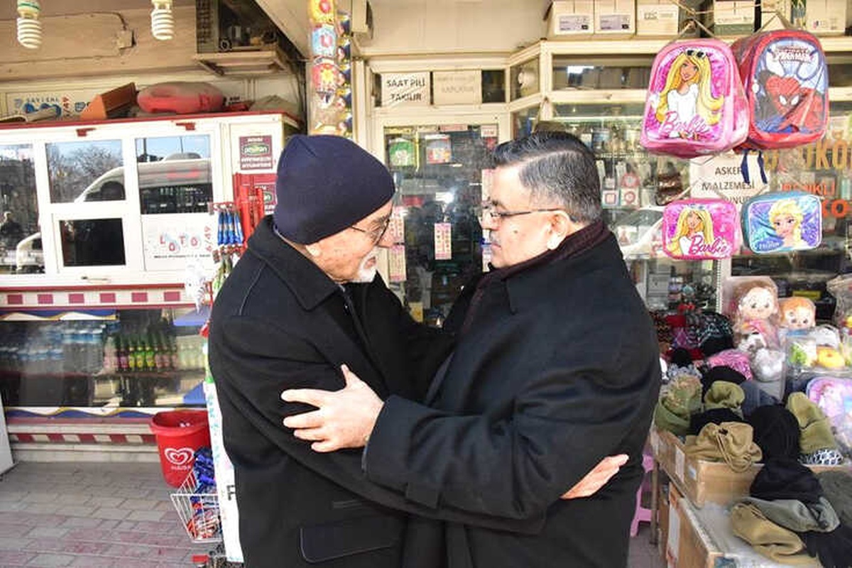 Başkan Yağcı\'dan Esnaf ve Vatandaş Ziyareti