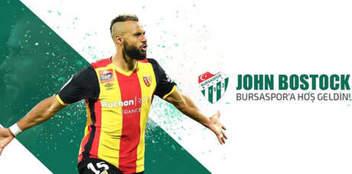 Bursaspor, John Bostock\'u Transfer Etti