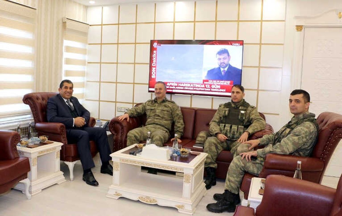 İsmail Hakkı Paşa\'dan Başkan Atilla\'ya Ziyaret