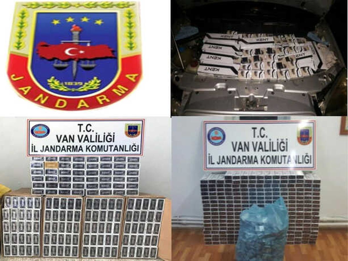 Jandarmadan Kaçak Sigara Operasyonu