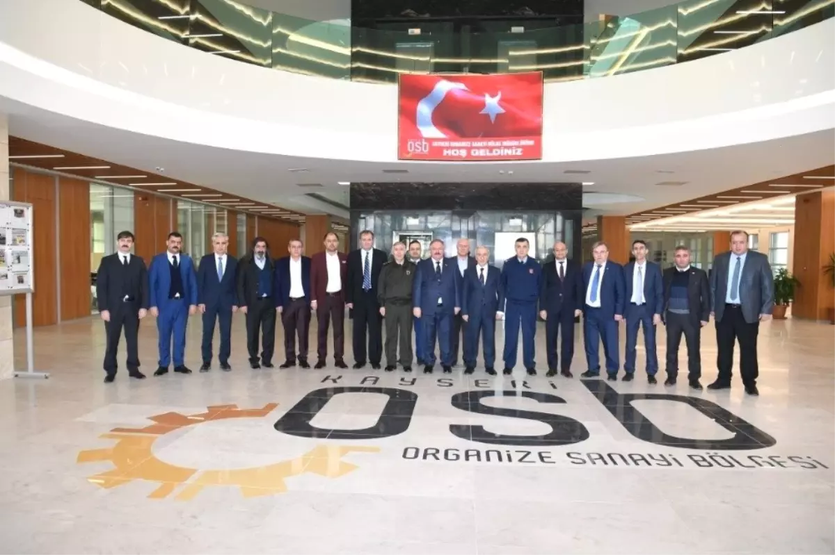 Kayseri Valisi Süleyman Kamçı\'dan Kayseri Osb\'ye Ziyaret