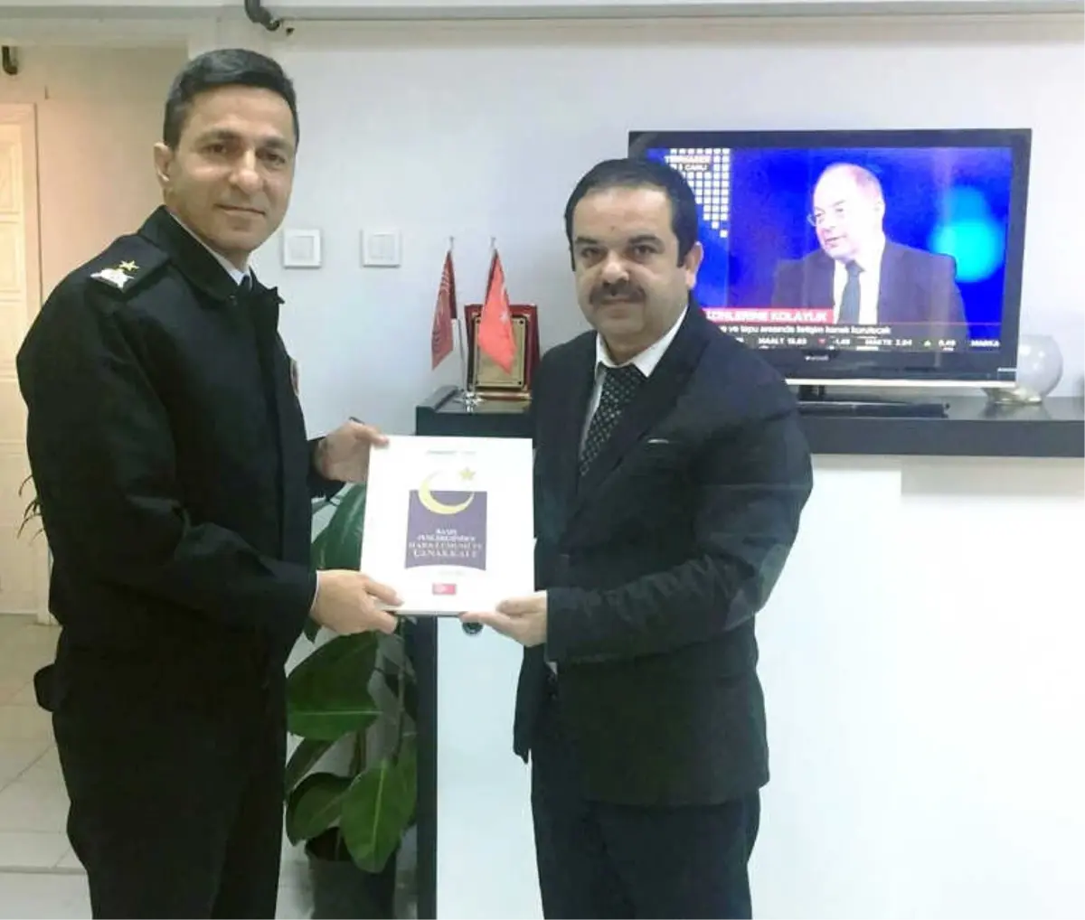 Muğla İl Jandarma Komutanın Sel\'den Muğla Bik\'e Ziyaret