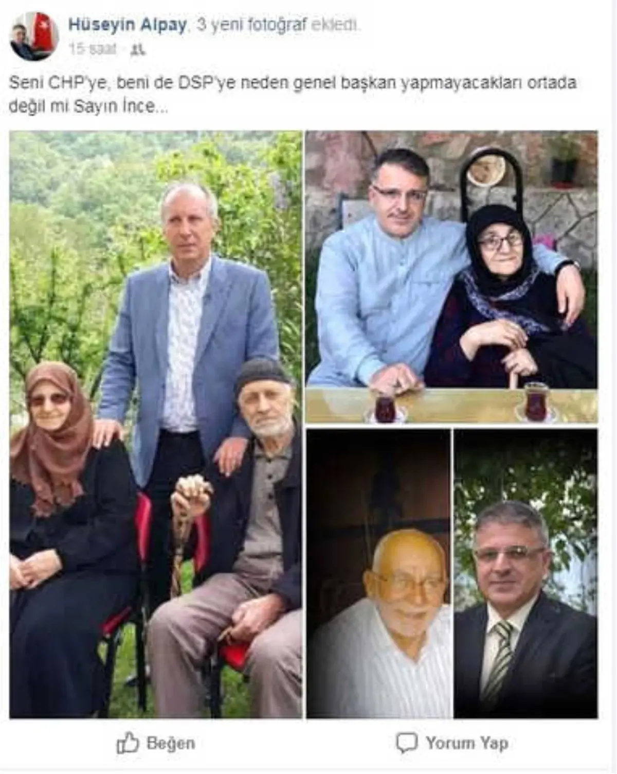 Seni CHP\'ye, Beni de DSP\'ye Neden Genel Başkan Yapmayacakları Ortada"