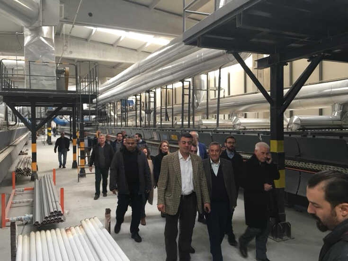 Söke Ticaret Odası Üyeleri Osb\'yi Gezdi