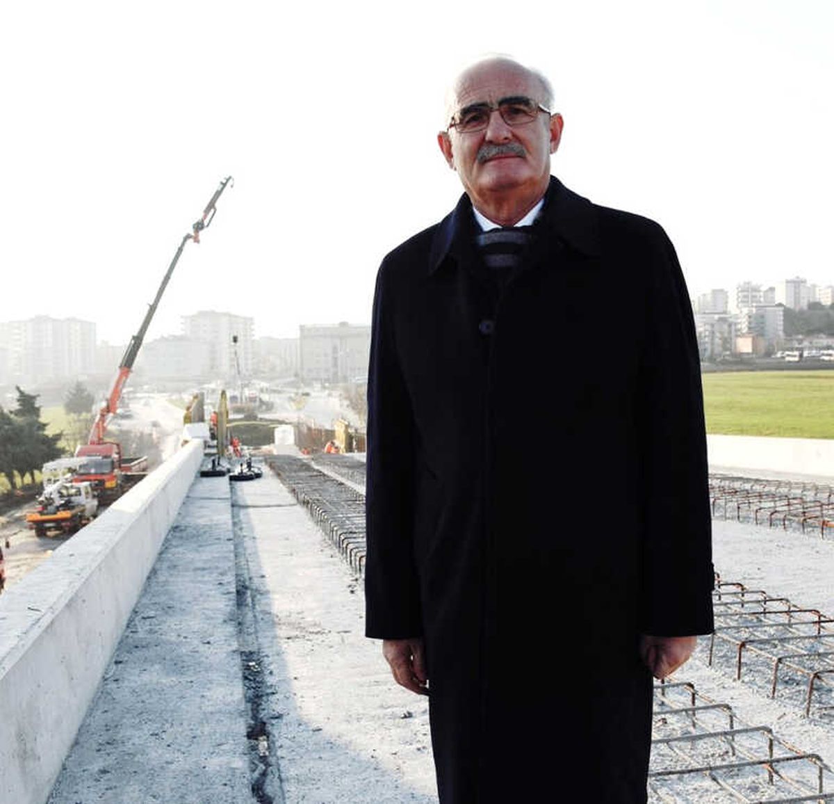 Yılmaz: "Omü Raylı Sistem Hattının Ağustos\'ta Bitirilmesi Söz Konusu"