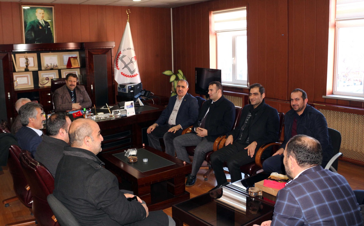 ASTOP\'tan Milli Eğitim Müdürü Turan\'a Destek Ziyareti
