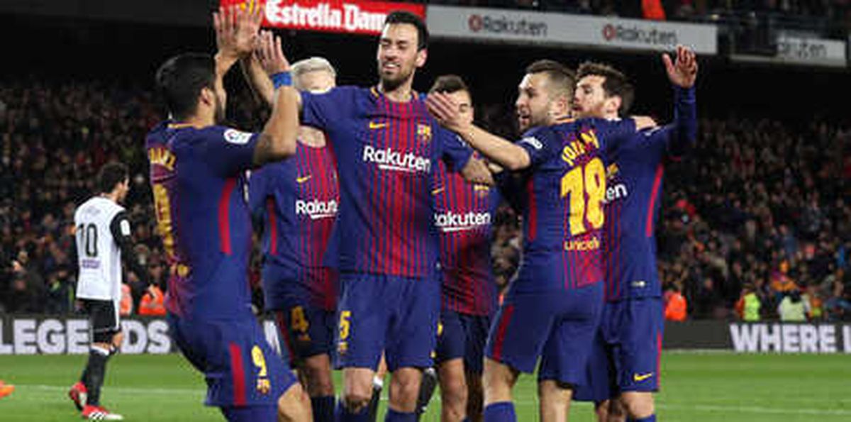Barcelona, Kupa\'da Valencia\'yı Devirdi!