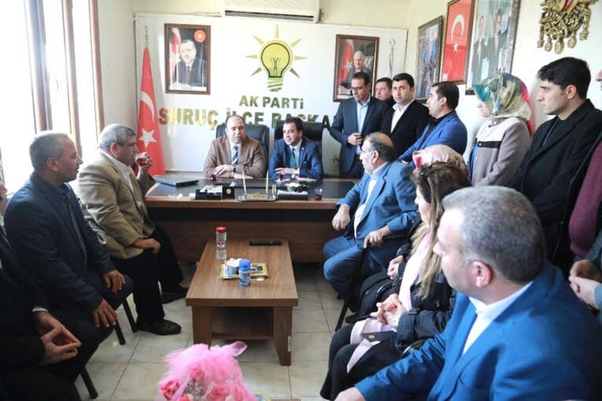 Başkan Çiftçi\'nin Suruç Temasları