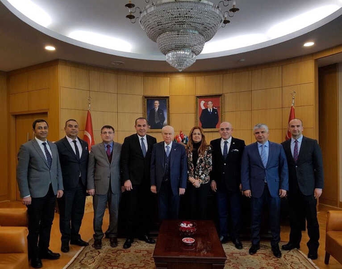 Başkan Sözlü\'den MHP Lideri Bahçeli\'ye Ziyaret