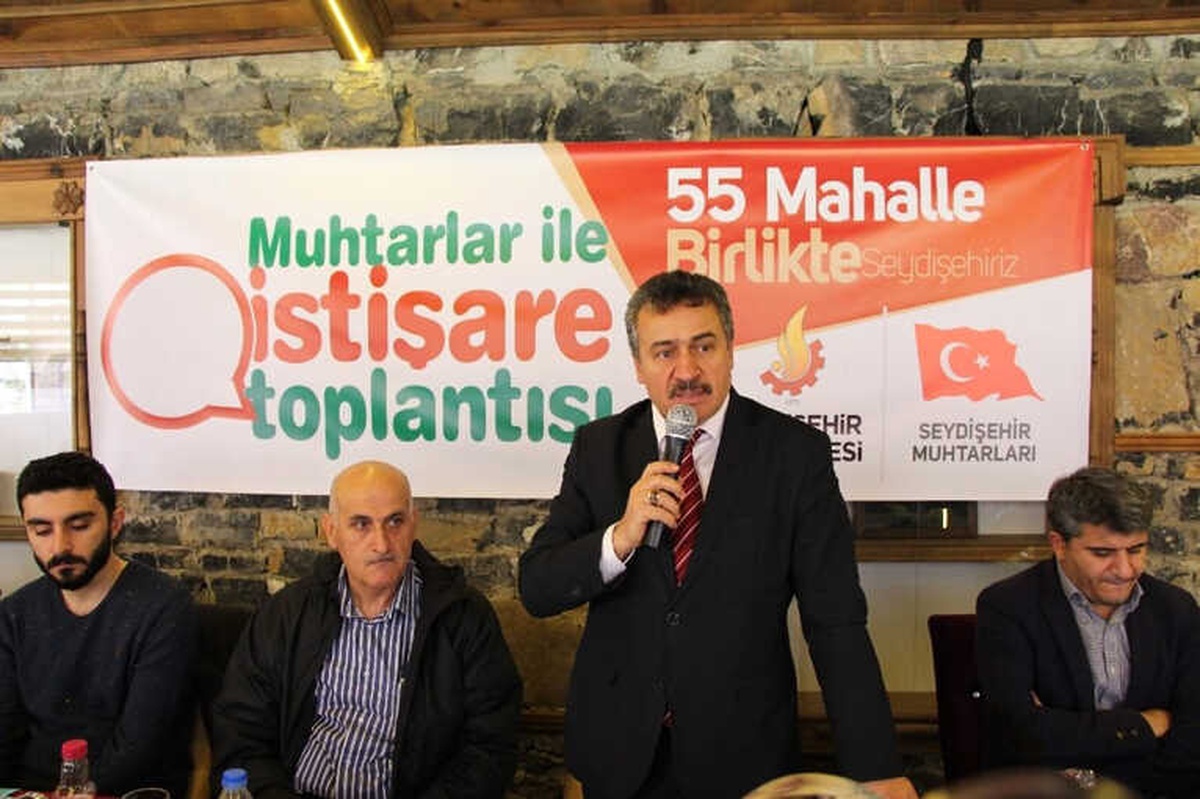 Başkan Tutal, Muhtarlarla İstişare Toplantısında Buluştu