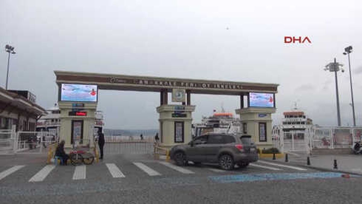 Çanakkale\'de Gökçeada Seferleri Fırtına Nedeniyle İptal