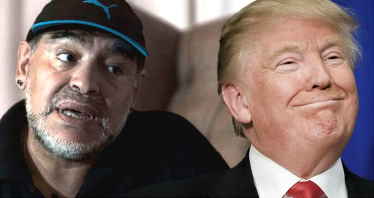 Donald Trump\'a Kukla Diyen Maradona\'ya ABD Vize Vermedi