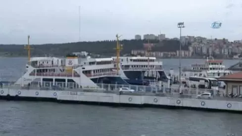 Gokceada Da Feribot Seferlerine Firtina Engeli Son Dakika