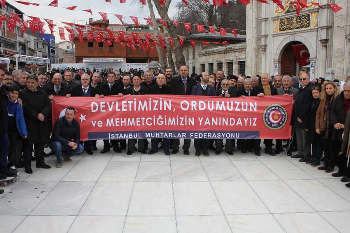 İstanbul Muhtarlar Federasyonu Mehmetçik\'e Destek İçin Sınıra Gidiyor