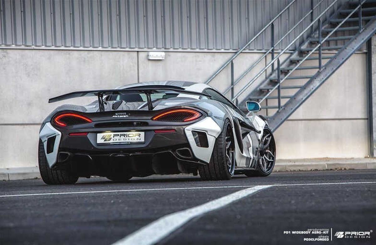 Mclaren 570s Modeline Yeni Ekipmanlar Geldi