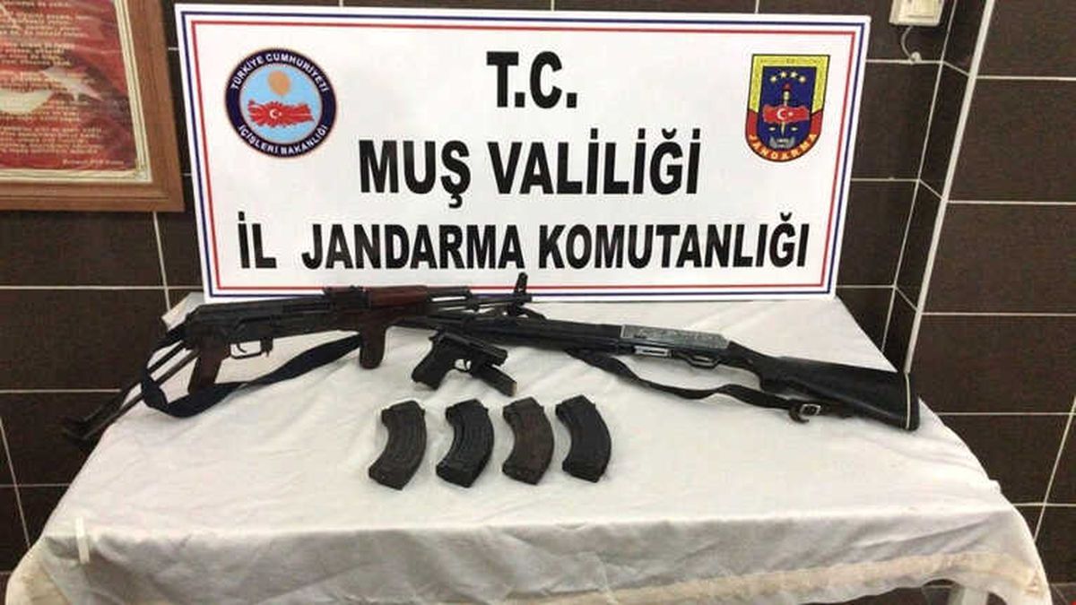 Muş\'ta Terör Operasyonu: 7 Gözaltı