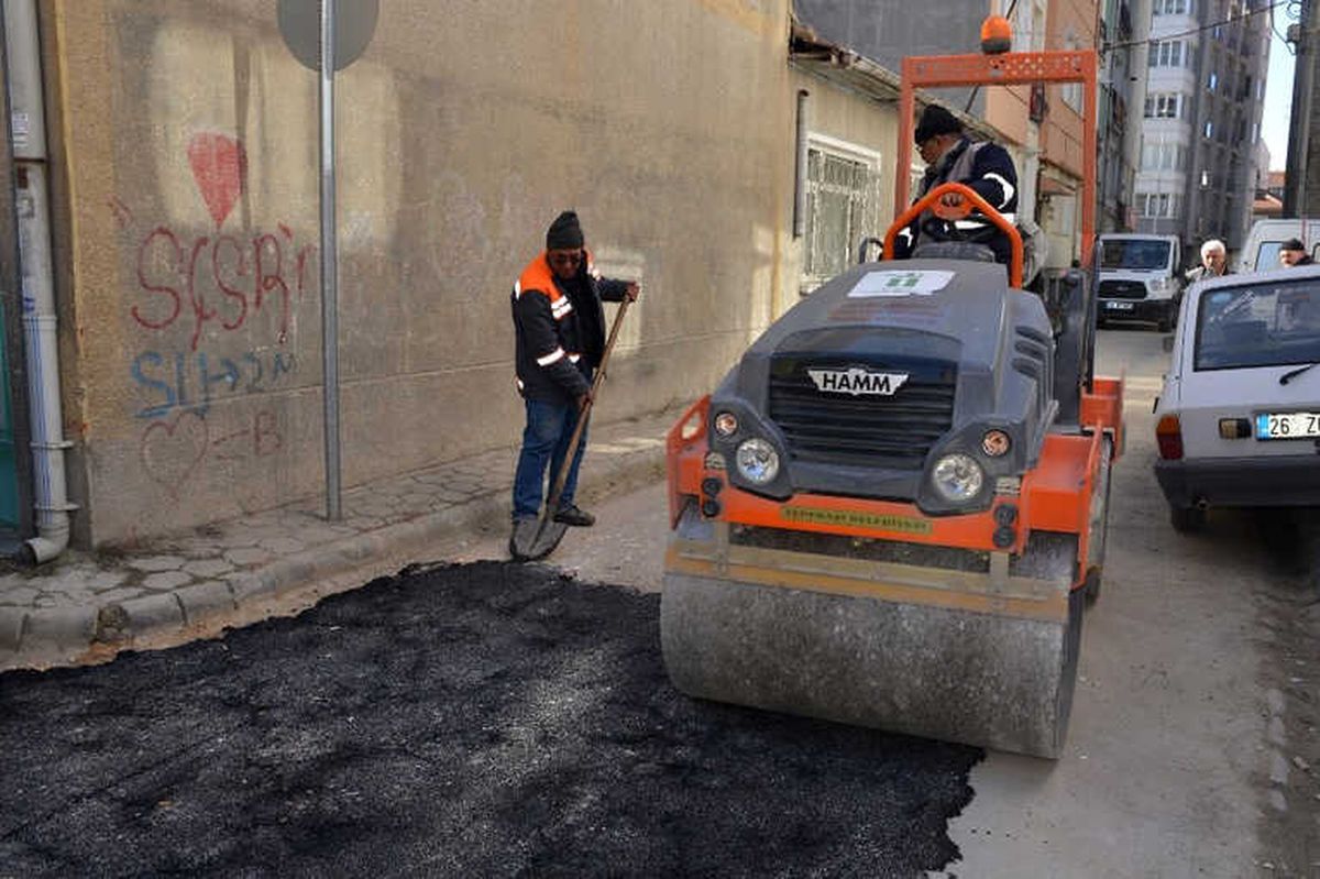 Tepebaşı\'nda Fen İşleri Müdürlüğü Yoğun Mesaide